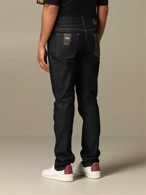 men's fendi jeans|Fendi high waisted jeans shorts.